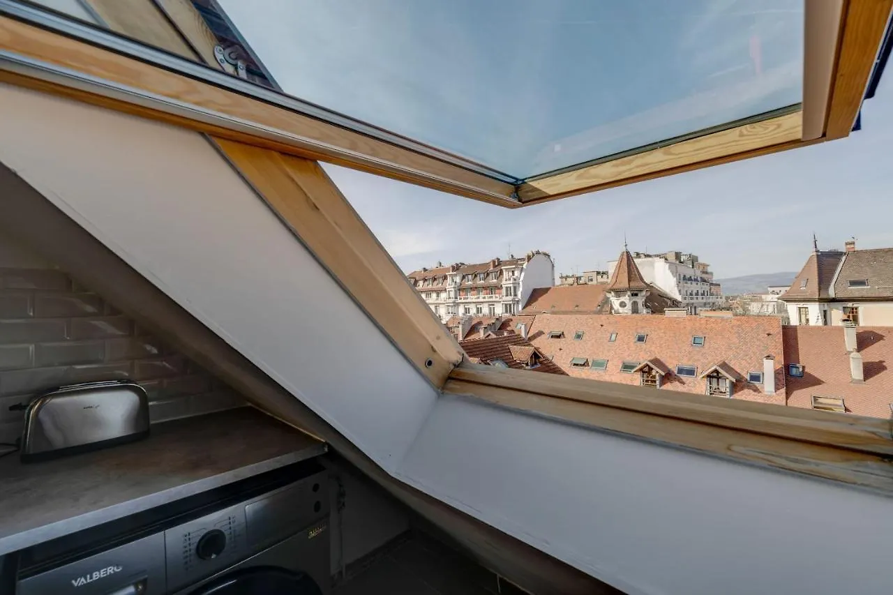 Le Supernova - Nice Studio With Mezzanine In The Heart Of The City Annecy